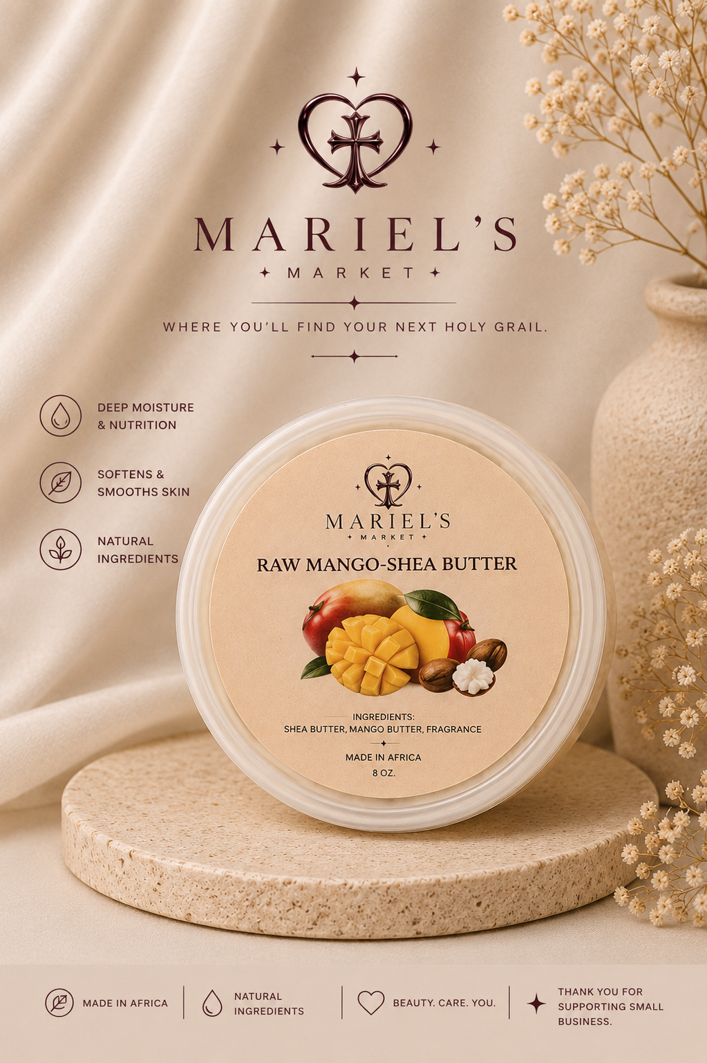 Raw Mango and Shea Body Butter